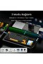 L99 4 inç Akıllı Dokunmatik Ekranlı 3 Mod RGB Hot Swap Caramel Latte Switch Mekanik Kablosuz Oyuncu Klavyesi Bej - 5