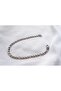 Figaro 3mm Thin Model Silver Color Unisex (Women/Men) Steel Bracelet/ 20cm