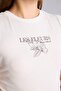Slim Fit Crew Neck Printed Side Elastic Gathered Ribbed Undershirt I6390Ax26Hs - 4