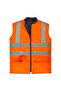 Work Comfort Double Sided Vest Neon Orange - 3