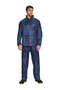 Carina Bagged Raincoat Suit Navy Blue - 2