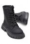 2395 Orthopedic Lace-Up Zippered Girls' Boots with Wool Inside Girls' Boots - 4