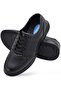 Tab502 Orthopedic Heel Massage Genuine Leather Men's Shoes with Laces - 3