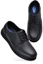 Tab401 Gel Orthopedic Heel Massage Genuine Leather Men's Shoes Rubber Sole - 2