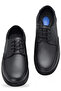 Tab401 Gel Orthopedic Heel Massage Genuine Leather Men's Shoes Rubber Sole