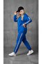 Women's Plus Size Hooded Print Detailed Tracksuit Set 8136-25 - 2
