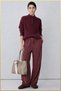 White Scarf Detailed Hand and Shoulder Bag - Mink - 2