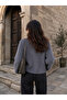 Midi Fur Coat with Scarf Accessory - 4