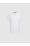 Mediterranean Breeze White Textured 100% Cotton Regular Fit Short Sleeve Shirt 50325364-Vr013 - 7