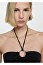 Ringed Halter Collar Jumpsuit - 5