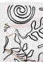 Patterned long skirt with slits - 7