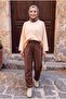 Elastic Waistband Pants with Elastic Cuffs