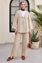 Kimono Set with Double Tied Front Trousers - 3
