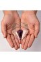 Amethyst - Crystal Quartz - Pink Quartz Stone Pendulum - Triple Pendulum Set - 2