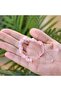 Pink Quartz Stone Bracelet - Adjustable - 3