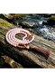 Pink Quartz Stone Mala Prayer Beads - 108 Beads - 6