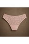 Women's lace front, solid back christmas-themed underwear. - 2