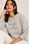 Organic Cotton Skin Stone Print Regular Cut Sweatshirt - 2