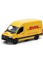 Pull and Drop Mercedes-Benz Sprinter Dhl 1:46 Scale - 2