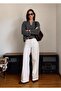 Shepherd's Stitched Knitwear Blouse - Khaki |   F1652 - 2