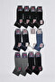 Capoeira Bamboo Booties Summer Cotton Comfortable Men's Socks 12-Pack - 2