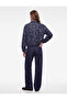 Long Sleeve Zippered Pocket Pack Floral Print Bomber Jacket - 4