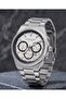 San Diego Men's Wristwatch 45mm White Dial Multifunction Steel