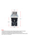 12V 10A LED Car Engine Power Start Ignition Starter Push Button Switch High Quality Ignition Swit... - 6