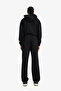 Wide Leg Textured Sweatpants with Pockets E9433Ax25Au - 8
