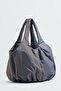 Gathered shopper bag - 2