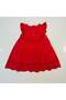 Girl's Gilet Dress and Hat - 100% Natural Cotton - Pomegranate Flower - 2