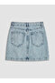 Trendlucky Regular Fit Mini Jean Skirt with a Difference - 7