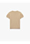 Short Sleeve Crew Neck Basic Knitwear Sweater - 3