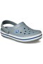 Crocband Unisex Gray Slippers - 11016 - 4