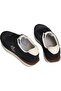 Men's Brand Logo Sneakers in Black-Brown, Suitable for Daily Use - 4