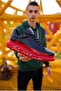 Pittura high quality alexandre sole special printed men's sneaker red white