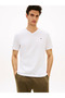 Men's Brand Logo White T-Shirt Suitable for Daily Use - 2