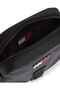 Men's Black Shoulder Bag with Brand Logo, Suitable for Daily Use - 2
