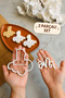 2-Piece Dough Shaper / Cookie Mold with 1 Number and 1 Written - Renewed - 3