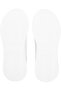 Women's Lace-Up Gold Detailed Thick Sole Sneaker - White/Ecru - 5