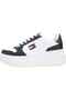 Women's Brand Logo White Sneakers Suitable for Daily Use
