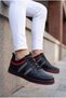 Men's Sneakers00122022 Black Red - 7