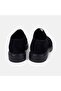 Men's Black Lace-Up Thick-Soled Suede Classic Shoes - 5
