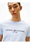 Tommy Logo Tee Men's Blue T-Shirt Mw0Mw11797C1O - 2