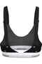 Women's Brand Logo Stylishly Designed Black-White Logo Bra Suitable for Daily Use - 5