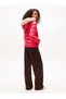 Women's Brand Logo Hooded Sweatshirt Stylish Full Zipper Suitable for Daily Use - 4