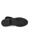 Women's Black Buckle Accessory Boots - 3