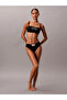 Women's Brand Logo Black Panties Suitable for Daily Use