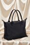 Soft Canvas Parachute Fabric Voluminous Women's Hand and Shoulder Bag - 3