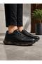 Leather, Transparent Air Sole, Inner Outer Leather Men's Casual Sports Shoes - 2